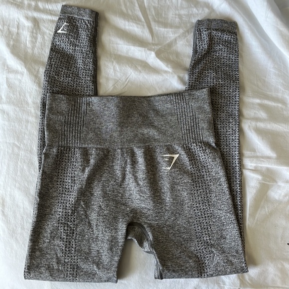 Gymshark VITAL SEAMLESS 2.0 LEGGINGS in Grey Marl - Picture 3 of 4